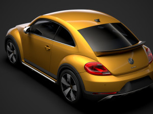vw beetle dune 2020 3D 모델