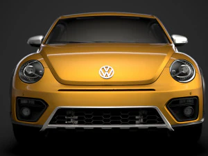 vw beetle dune 2020 3D Model