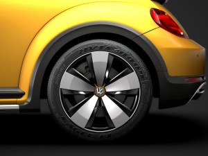 vw beetle dune 2020 3D 모델