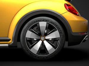 vw beetle dune 2020 3D Model