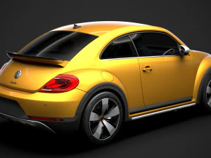 vw beetle dune 2020 3D Model