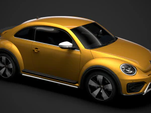 vw beetle dune 2020 3D Model