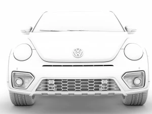 vw beetle dune 2020 3D Model