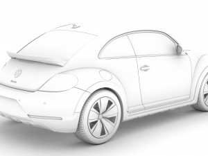 vw beetle dune 2020 3D 모델