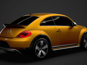 vw beetle dune 2020 3D 모델
