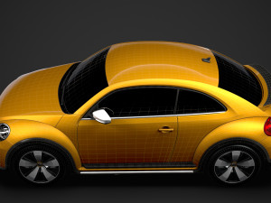 vw beetle dune 2020 3D 모델
