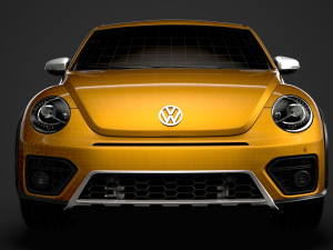 vw beetle dune 2020 3D 모델