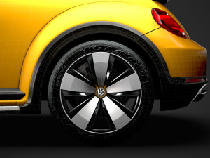 vw beetle dune 2020 3D 모델