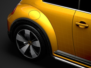 vw beetle dune 2020 3D 모델