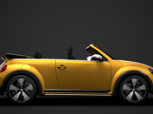 vw beetle dune convertible 2020 Modèle 3D