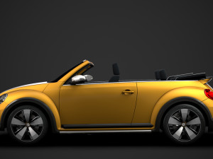 vw beetle dune convertible 2020 Modèle 3D