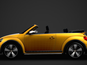 vw beetle dune convertible 2020 Modèle 3D