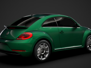 vw beetle final edition 2020 3D Model