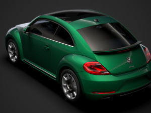 vw beetle final edition 2020 3D Model