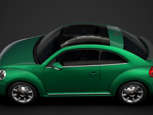 vw beetle final edition 2020 3D Model