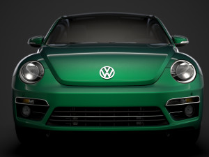 vw beetle final edition 2020 3D Model