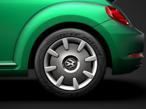 vw beetle final edition 2020 3D Model