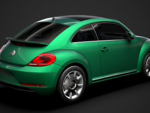 vw beetle final edition 2020 3D Model