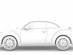 vw beetle final edition 2020 3D Model
