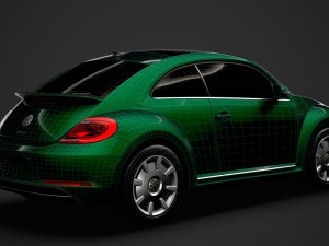 vw beetle final edition 2020 3D Model