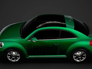 vw beetle final edition 2020 3D Model