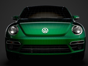 vw beetle final edition 2020 3D Model