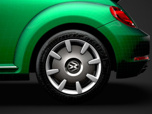 vw beetle final edition 2020 3D Model