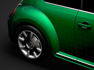 vw beetle final edition 2020 3D Model