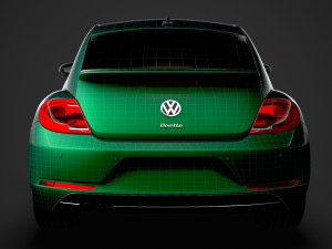 vw beetle final edition 2020 3D Model