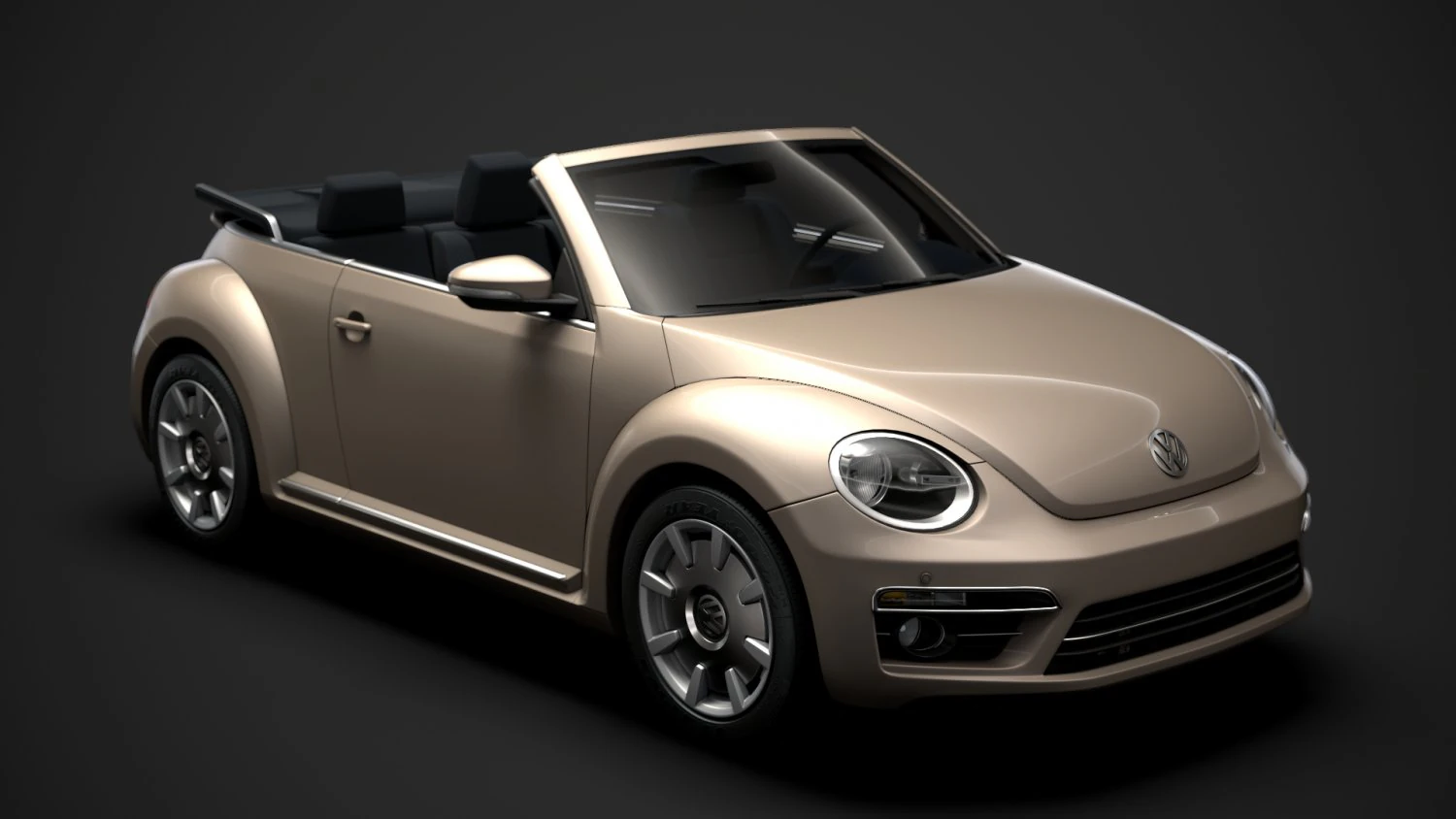 vw beetle final edition convertible 2020 3D Model .c4d .max .obj .3ds .fbx .stl .blend 