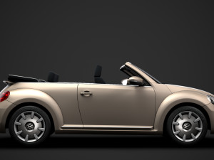 vw beetle final edition convertible 2020 Modelo 3D