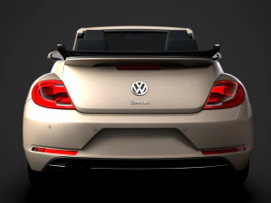 vw beetle final edition convertible 2020 3D Model