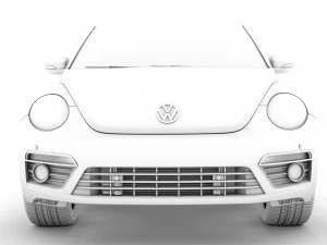 vw beetle final edition convertible 2020 3D Model