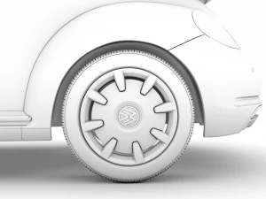 vw beetle final edition convertible 2020 3D Model