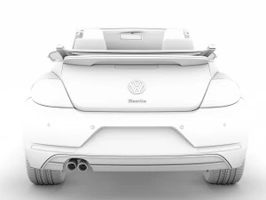 vw beetle final edition convertible 2020 3D Model