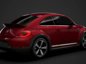 vw beetle r line 2020 3D Model