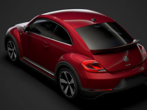 vw beetle r line 2020 3D Model