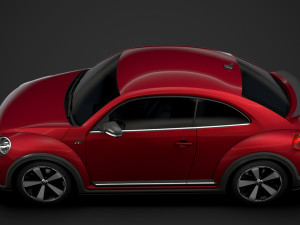 vw beetle r line 2020 3D 모델