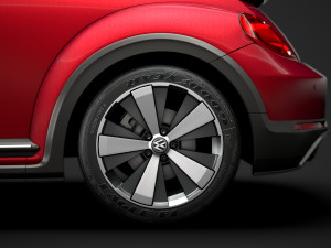 vw beetle r line 2020 3D 모델