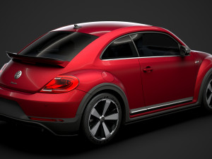 vw beetle r line 2020 3D 모델