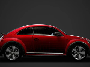 vw beetle r line 2020 3D Model