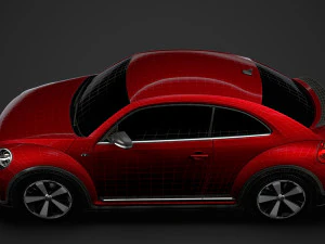 vw beetle r line 2020 3D Model