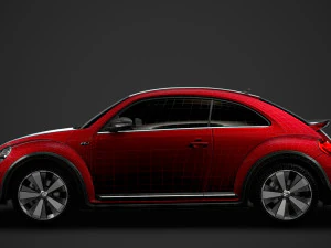 vw beetle r line 2020 3D Model