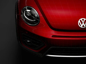 vw beetle r line 2020 3D Model