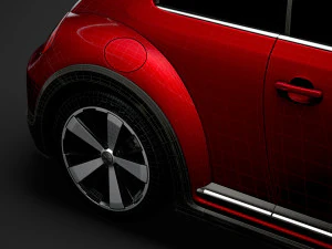 vw beetle r line 2020 3D Model