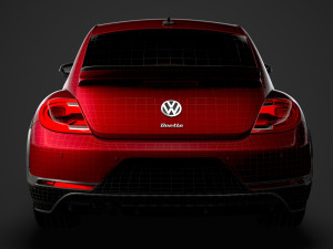 vw beetle r line 2020 3D 모델