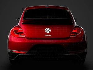 vw beetle r line 2020 3D Model
