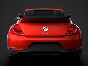 vw beetle r line convertible 2020 3D Model