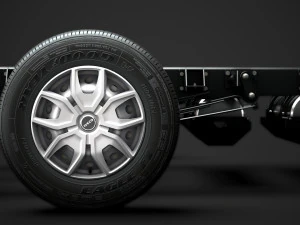 chassi iveco daily cabine &uacute;nica l4 2014 Modelo 3D