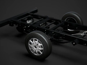 chassi iveco daily cabine &uacute;nica l4 2014 Modelo 3D